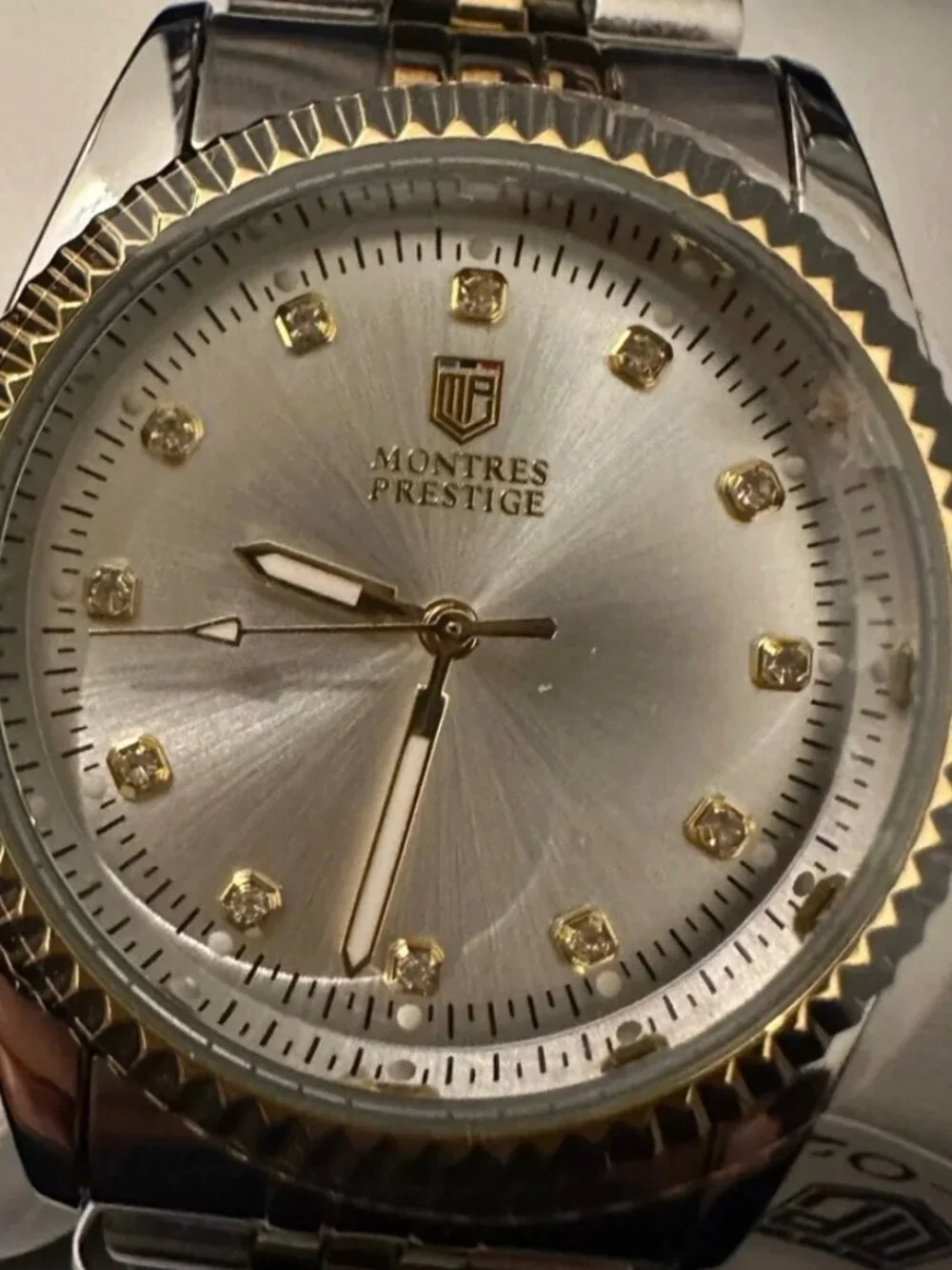 Montres Prestige x Invicta MPW-0272 Men's Two-Tone Quartz Watch NIB